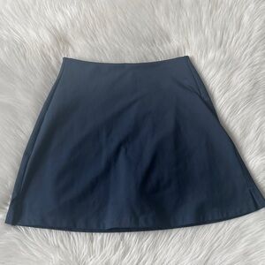 Girlfriend Collective navy skort XS